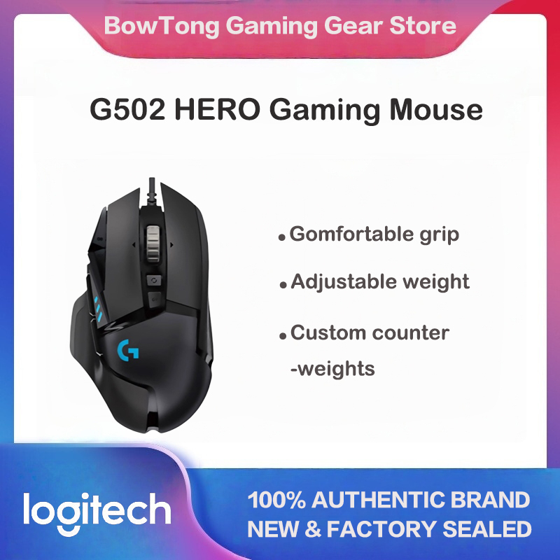 Esports Gaming Mouse Weight Adjustable - Logitech G502 HERO Dominator Kabelgebundene Gaming-Maus,