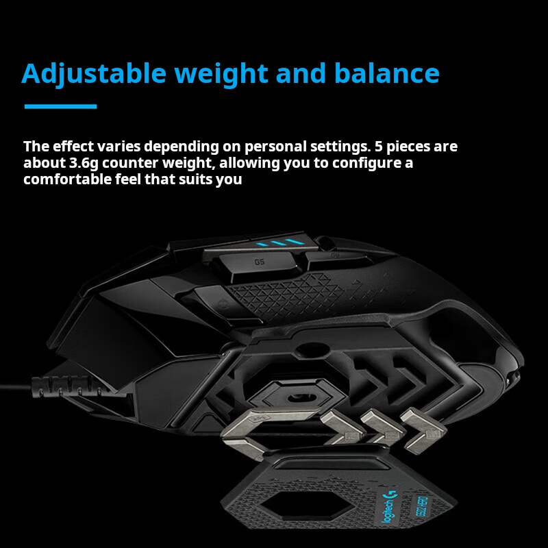 Logitech G502 HERO Dominator K – Esports Gaming Mouse Weight Adjustable Bewertung und Preis