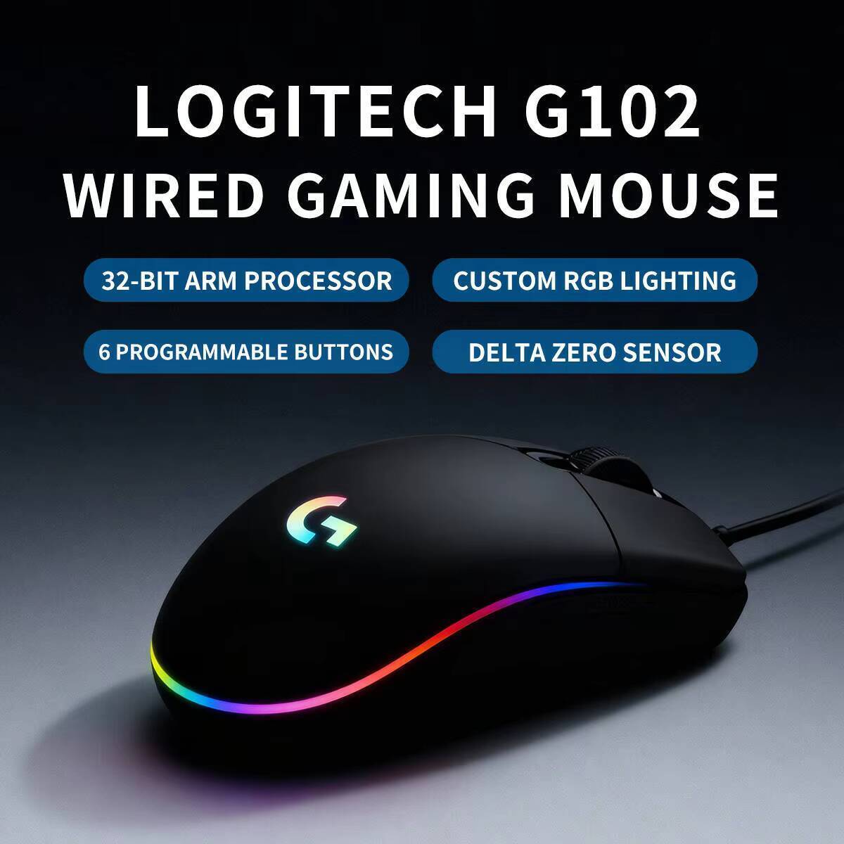 Logitech G102 Gaming-Maus, 20  – Esports Gaming Tournaments Bewertung und Preis