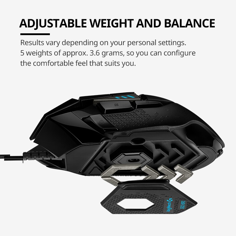 Logitech G502 Hero Master Wire – Esports Gaming Mouse Weight Adjustable Bewertung und Preis