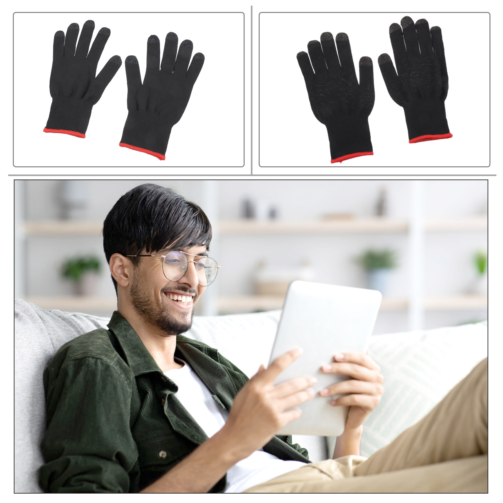 2 Paar Winter-Touchscreen-Hand – Esports Gaming Gloves Bewertung und Preis