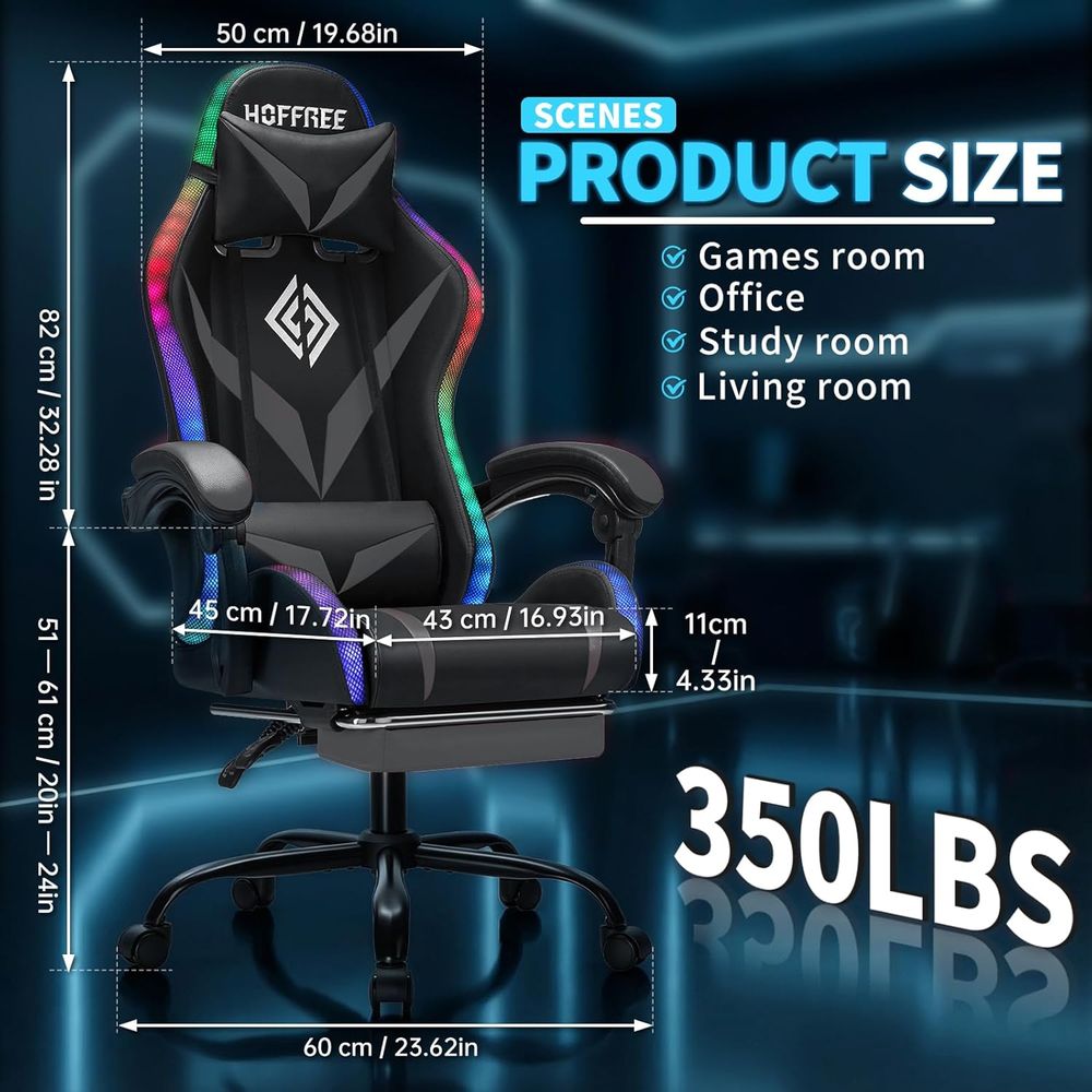 Ergonomischer Gaming-Stuhl mit – Rgb Gaming Chair Bewertung und Preis