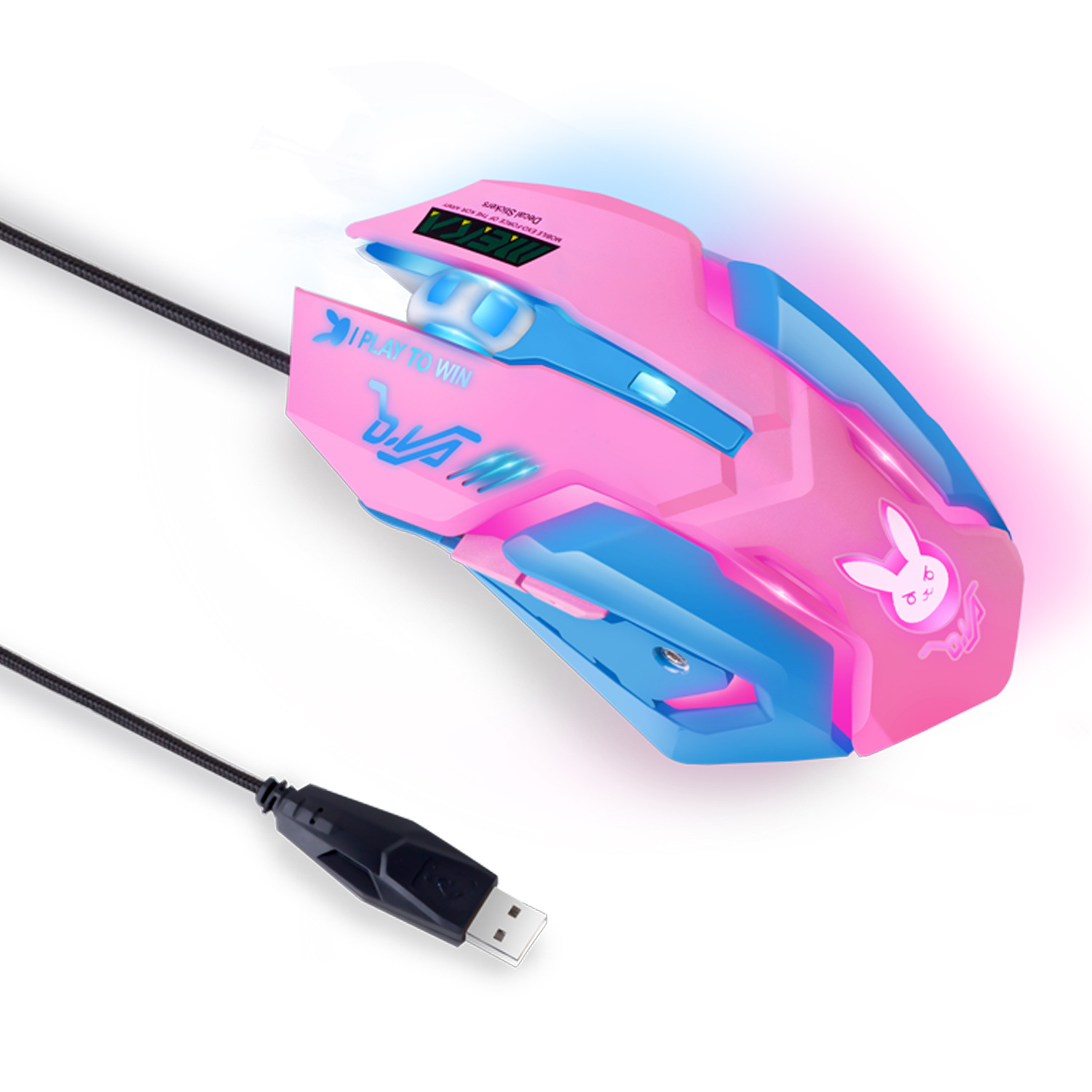 Farbenfrohe Leuchtende Geräusc – Esports Gaming Mouse Weight Adjustable Bewertung und Preis