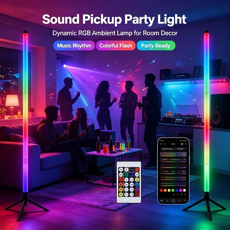 2 Stück 120CM RGB Stehlampe, S – Esports & Gaming Optics Gmbh Bewertung und Preis