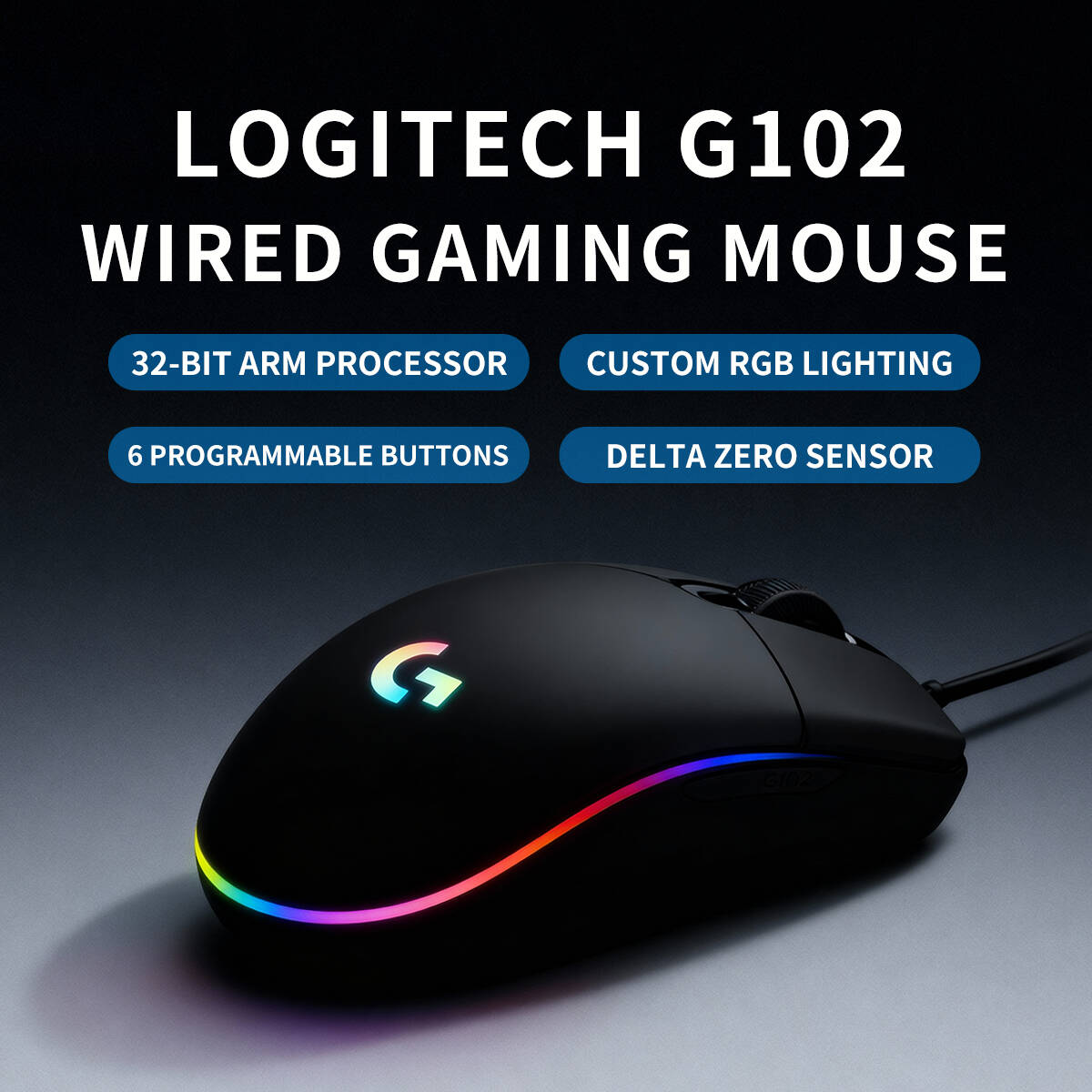 Logitech G102 Gaming-Maus, 20  – Esports Gaming Tournaments Bewertung und Preis